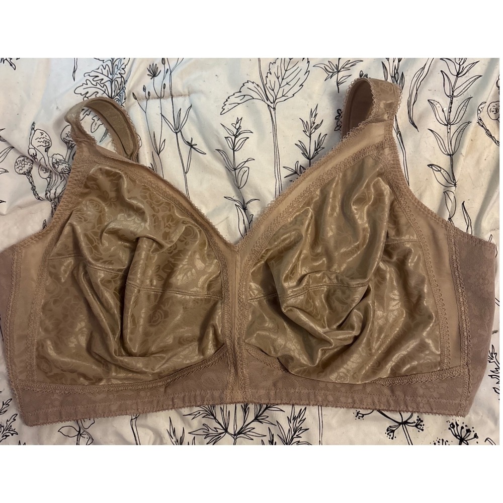 Playtex 18hr Full Figure Ultimate Shoulder Comfort‎ Wirefree Bra, 52DDD (4693)